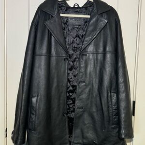 Knightsbridge Black Leather Jacket